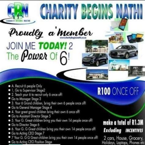 charity begins nathi is it legit|CBN .